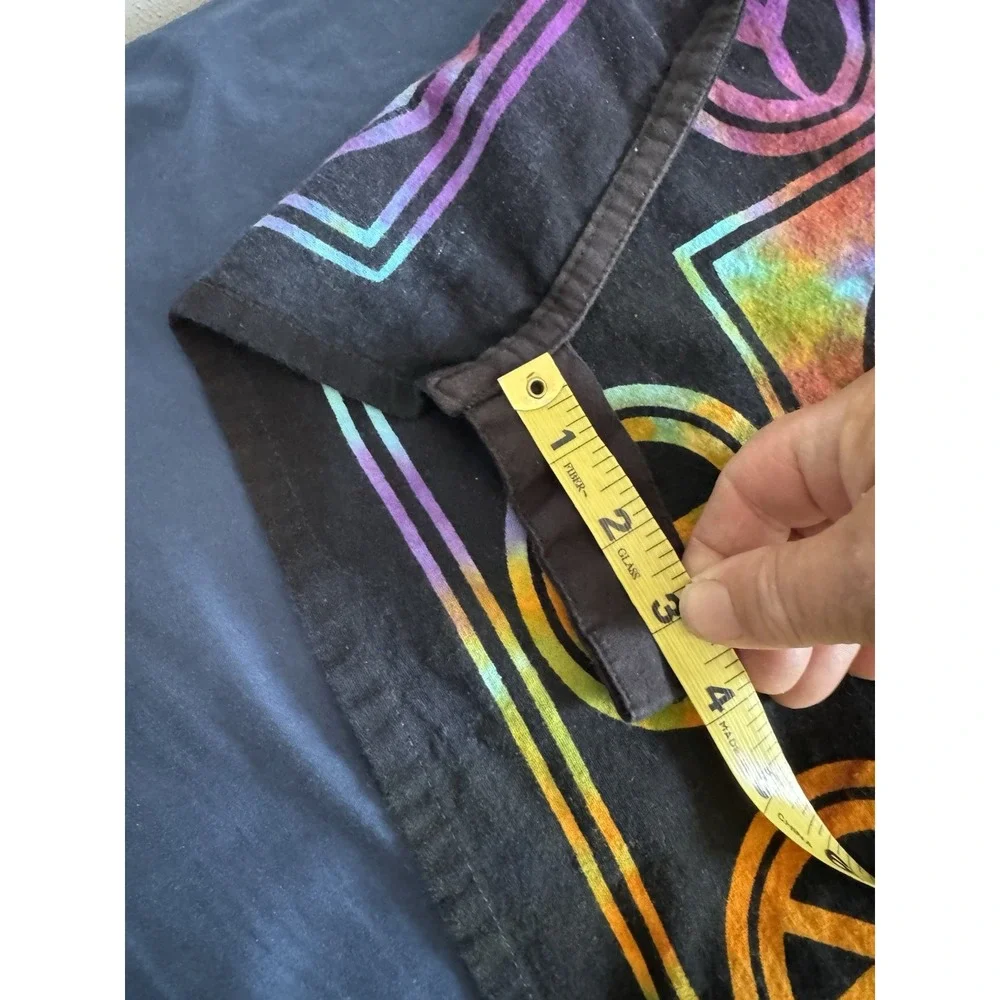 Tie Dye Peace Sign Tapestry